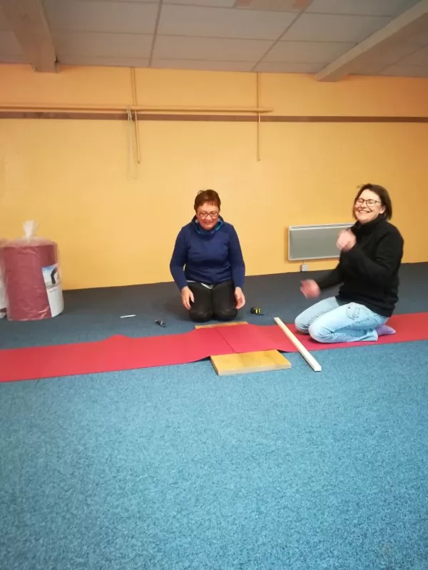 découpe des nouveaux tapis 2019
